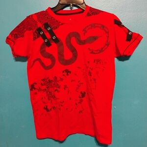 Bucheli T-Shirt with Snake Design